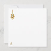 Minimal Christmas Postcard | Line Art Tree | Kalir カード (裏面)