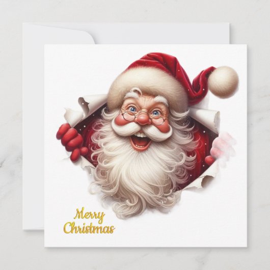 Minimal Christmas Postcard | Line Art Tree | Kalir カード (正面)