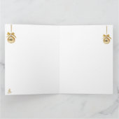 Minimal Christmas Postcard | Line Art Tree | Kalir カード (内部)