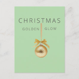 Minimal Christmas Postcard | Line Art Tree | Kalir ポストカード