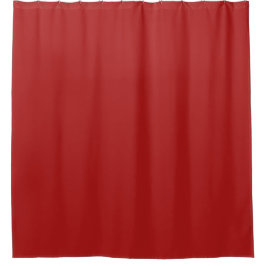Minimal Christmas Red Curtain for Stylish Bathroom シャワーカーテン