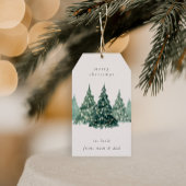 Minimal Christmas Tree Gift Tag ギフトタグ