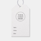Minimal Classic Business  Price Tag ギフトタグ (正面)