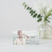 Minimal Classic Photo Business  名刺 (スタンド正面)