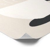 Minimal Coffee Cup – Modern Neutral Wall Art ポスター (角)