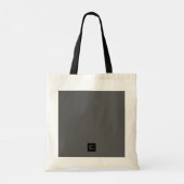 Minimal Color Block Tote Bag – Blah Blah Blah トートバッグ (裏面)
