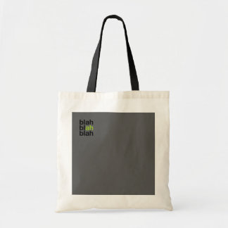 Minimal Color Block Tote Bag – Blah Blah Blah トートバッグ