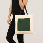 Minimal Color Block Tote Bag – Blah Blah Blah トートバッグ (正面(商品))