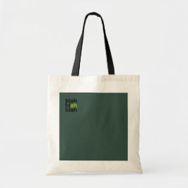 Minimal Color Block Tote Bag – Blah Blah Blah トートバッグ