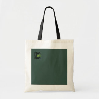 Minimal Color Block Tote Bag – Blah Blah Blah トートバッグ