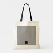 Minimal Color Block Tote Bag – Blah Blah Blah トートバッグ (裏面)