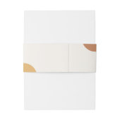 Minimal Colorful Boho Retro Arches Wedding 招待状ベリーバンド (裏面例)