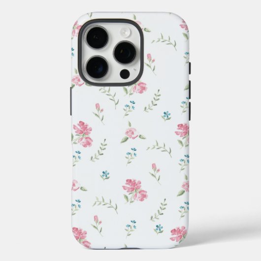 Minimal Custom Floral Photo Case-Mate iPhoneケース (裏面)