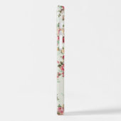 Minimal Custom Floral Photo iPhoneケース (左側面)