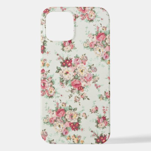 Minimal Custom Floral Photo iPhoneケース (裏面)