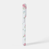 Minimal Custom Floral Photo iPhoneケース (右側面)