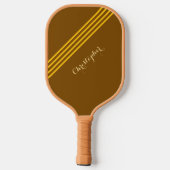 Minimal Custom Name Pickleball Paddle ピックルボールラケット (裏面)