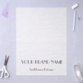 Minimal Custom  tissue paper for Small Business 薄葉紙 (クラフト)