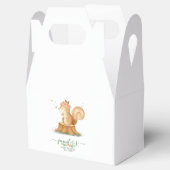 Minimal Cute Squirrel wildlife farm forest animal フェイバーボックス (オープン)