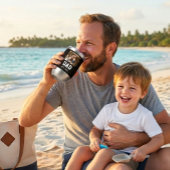 Minimal Dad Established Photo Father's Day Gift 