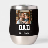 Minimal Dad Established Photo Father's Day Gift  (正面)