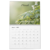 Minimal Desk Calendar for Calm Planning 2026 カレンダー (3月 2027)