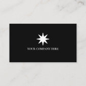 Minimal Editable Business Card 名刺 (裏面)