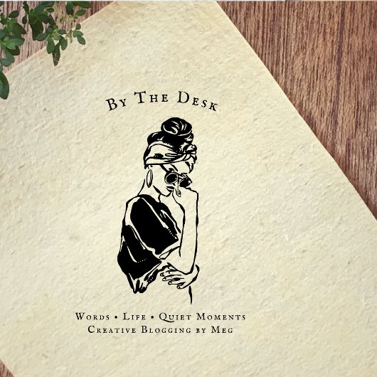 Minimal Editorial Woman Line Art ラバースタンプ