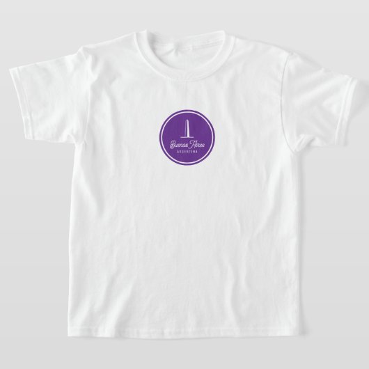 Minimal, Elegant Buenos Aires, Argentina  Tシャツ (レイダウン)
