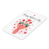 Minimal Elegant Mother's Day Card マグネット (左側)