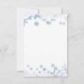 Minimal Elegant Text & Photo Design / Wedding  セーブザデート (裏面)