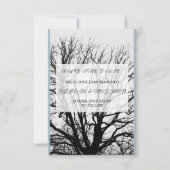 Minimal Elegant Text & Photo Design / Wedding  セーブザデート (正面)