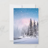 Minimal Elegant Text & Photo Design / Wedding  セーブザデート (裏面)