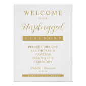 Minimal Fake Golden Effect Simple Unplugged Script ポスター (正面)