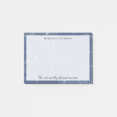 Minimal Feminine Celestial Daily Affirmation Name ポストイット (正面)