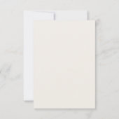 Minimal Flat Thank You Card サンキューカード (裏面)