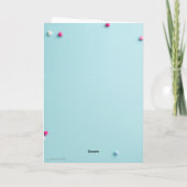 Minimal Floral Greeting Card – With Love Botanical カード (裏面)