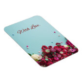 Minimal Floral Greeting Card – With Love Botanical マグネット (右側)