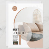 Minimal Flyer Template | Clean & Modern (裏面)