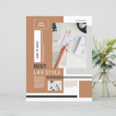 Minimal Flyer Template | Clean & Modern  (スタンド正面)