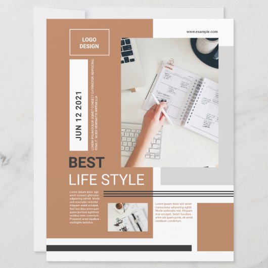 Minimal Flyer Template | Clean & Modern  (正面)