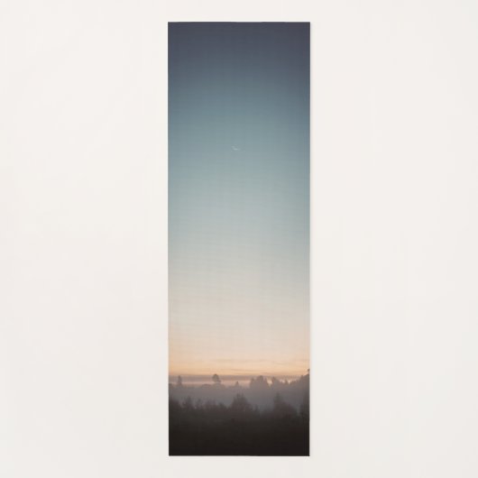 Minimal Forest Dawn ヨガマット (正面)