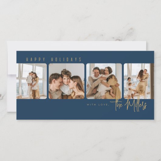 Minimal Four Photo シーズンカード (正面)