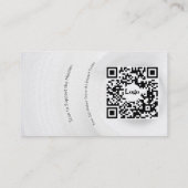 Minimal Fundraising Business Card 名刺 (裏面)