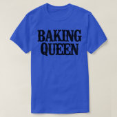Minimal Funny Baking Queen 2355 Tシャツ (デザイン正面)