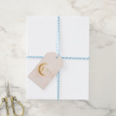 Minimal Gold Ramadan Kareem Stick– Elegant Islamic ギフトタグ (より糸付き)