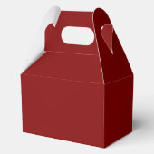 Minimal Grad Party Retro Graduation Favor Boxes フェイバーボックス (裏面)