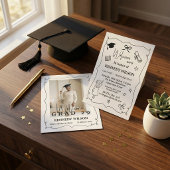 Minimal Graduation Invitation | Class of 2026 招待状