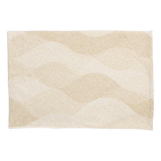 Minimal Grain Texture ,Soft, Neutral pattern 枕カバー (正面)