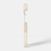 Minimal Grain Texture ,Soft, Neutral pattern iPhoneケース (左側面)